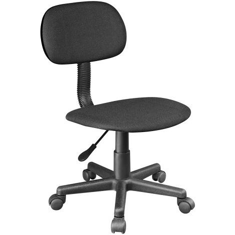 SEDIA DA UFFICIO nero - cm 54 x 52 x h. 70,5 / 80,5