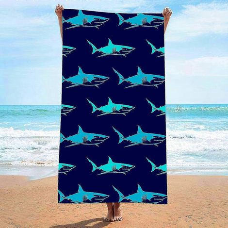 Serviette de voyage en microfibre pour femme - douce, sèche-rapide et absorbante, idéale pour la plage, la baignade, les vacances et les activités en plein air, avec rangement compact (1/5)