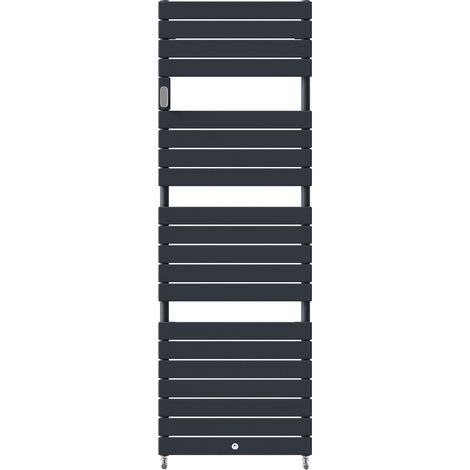 Radiatore scaldasalviette Riviera 2 Acqua calda 491W Grigio ardesia - THERMOR - 496105 (1/4)
