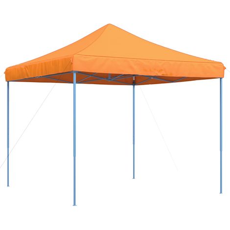 Tenda Party Arancione 292 x 292 x 315 cm Tessuto Oxford vidaXL