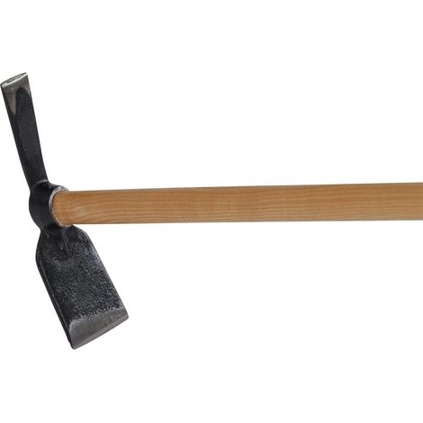 Gartenhacke 1-zinkig mit Stiel 135cm aus Eschenholz FSC 100% (1/4)