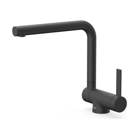 Mitigeur cuisine à bec rabattable BLACKMAT (noir mat) - TRES 23033503NM