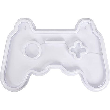 Lot de 2 poignées de jeu LED néon, décoration lumineuse en plaque acrylique (1/5)