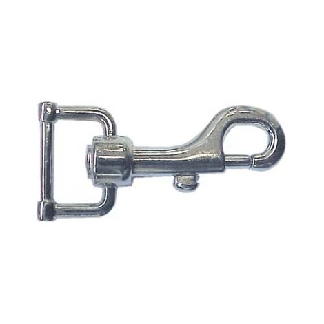 MOSCHETTONE REDINE ZAMA NICHELATA - L.MM 80+MM 27X10- 10 pezzi