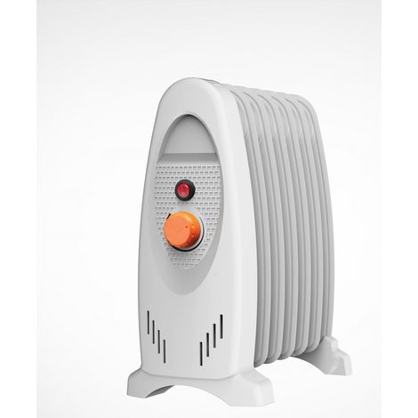 Radiateur à bain d'huile SAHARA 903 - Appoint - 900 W - Blanc
