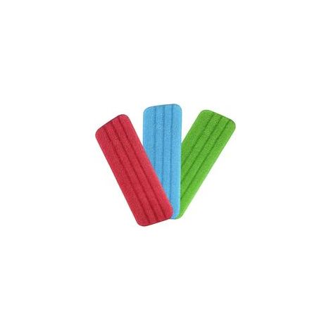 Reemplazo de Casa de Nettoyage, 3PCS Microfibre de Balai Mop Reemplazo para Serpillère Spray/Nettoyeur Vapeur, Lote de 3 Housse de Nettoyage Rechange Mop de Tampon para Balai/Plat(42x14.cm)