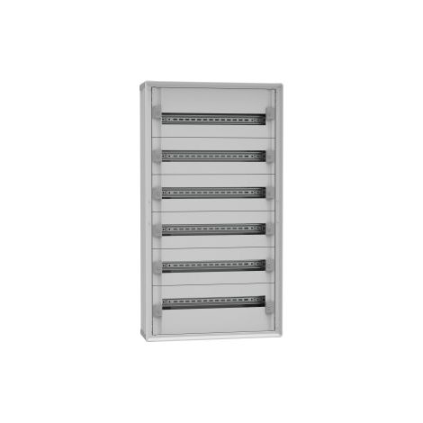 Legrand - Coffret de distribution XL3 HP 160 - 6 rangu00e9es de 24M - Ru00e9f : 1CO6R24SPL (1/3)