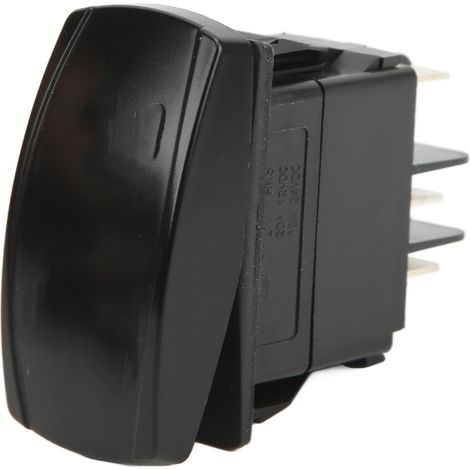 Interrupteur à bascule TS-38 2 LED 5 broches. Les interrupteurs à bascule conviennent à la commande marche/arrêt dans les automobiles, les camping-cars et les équipements électriques. (1/5)