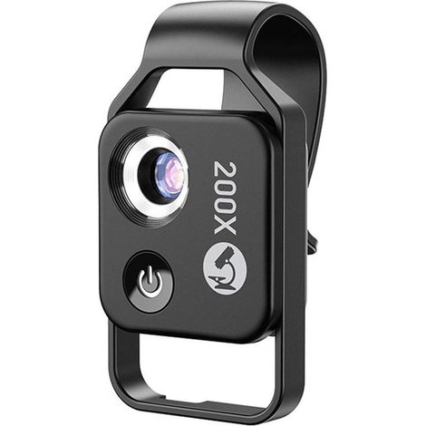 Microscope mobile portable avec loupe d'identification HD CPL 200X (1/5)