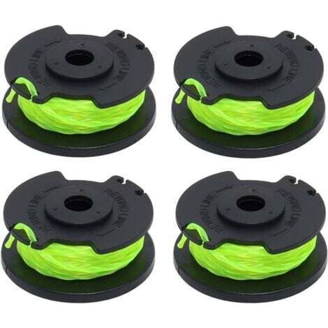 Carrete de repuesto ZVD para cepillo Ryobi RAC142 de 36 V, accesorio para cortacésped, para cepillos de radio RLT36B33 y RY36LT33A-0 (4 carretes) (1/4)