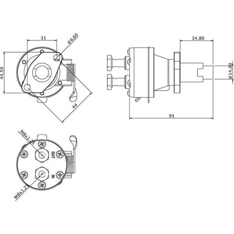 Bomba de combustible v谩lida Deutz UNIVERSAL 130506140KR