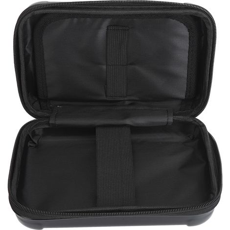 Trousse de coiffure comprenant ciseaux, peigne, boîte de rangement pour tondeuse et sac de transport grande capacité avec cordelette. (1/5)
