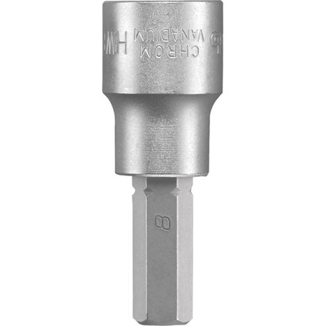 Steckschlüssel kwb 372708 Chrom-Vanadium Stahl 3 8 x 8 mm (1/3)