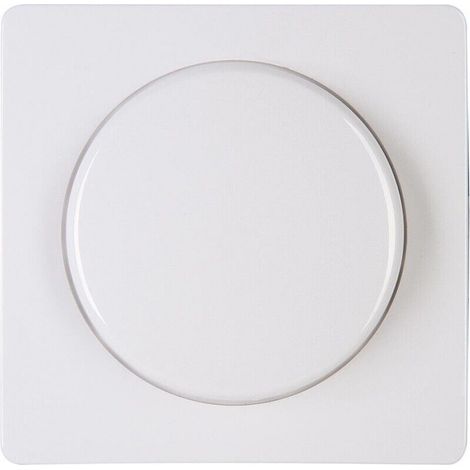 Bouton lumière Paris, blanc artique (1/3)