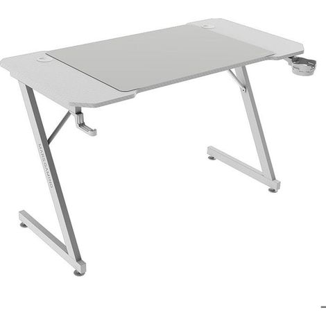 Bureau Gaming - MARSGAMING - MGD-X120 - Ergonomico - Superficie in Fibra di Carbonio - Tappetino per Mouse XXL