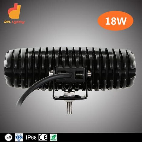 2 feux de travail LED 18 W 12-24 V - mini feux de recul LED (1/3)