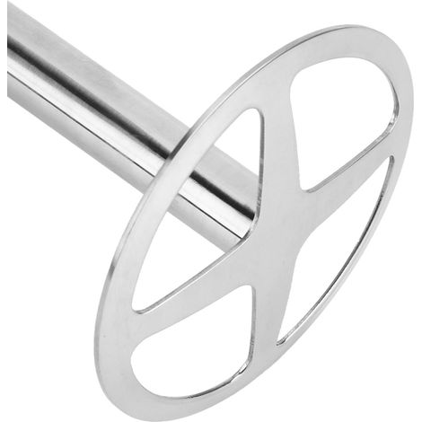 Zahnbürstenhalter aus Edelstahl 304 mit Harzsockel und rundem Design – Halterung für 4 Zahnbürsten, Weiß (12 x 7 cm) (1/5)