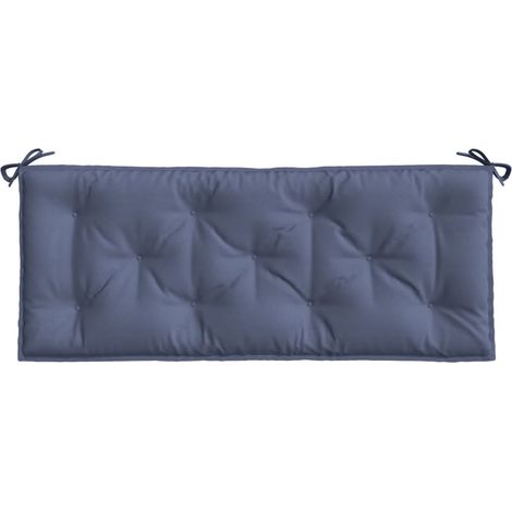 vidaXL Gartenbankkissen marineblau 120x50x7 cm Oxford-Gewebe