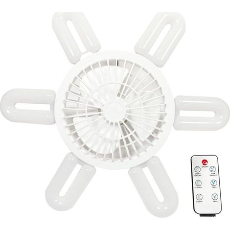 Deckenleuchtenfassung mit Nachtlicht und Ventilator (1/5)