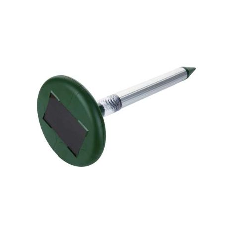 Dissuasore serpenti solare Viridex ABS alluminio 800mq LED batteria 1,2V 800 mAh