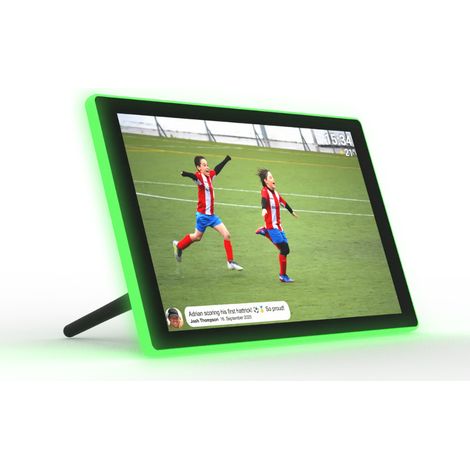 Cornice portafoto Denver PFF-1082 Frameo HD Ambilight nera (1/2)