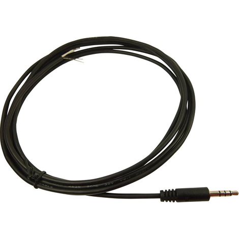 Cliff FC68122C Cavo Jack Spina jack da 3.5 mm - Estremità aperta Stereo Numero Poli (num):4 1 pz.