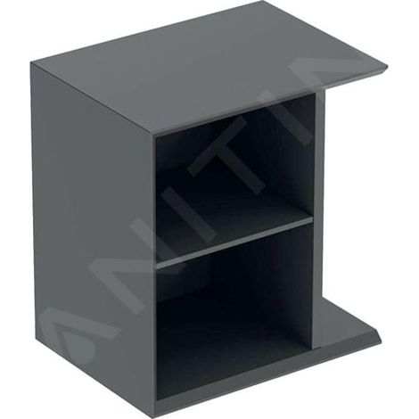 Elément latéral Geberit iCon avec box à poussières, suspendu, (1/2)