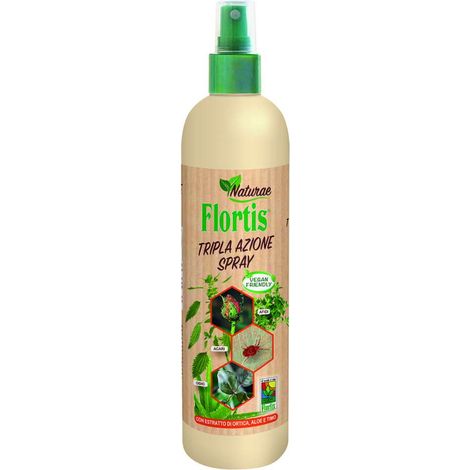 Naturae tripla azione Flortis estratto aloe vera spray 500 ml (1/3)