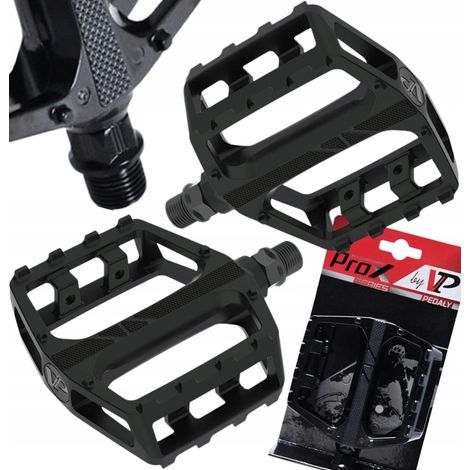 Pedali a piattaforma VP MTB VP-506 in alluminio nero (1/3)