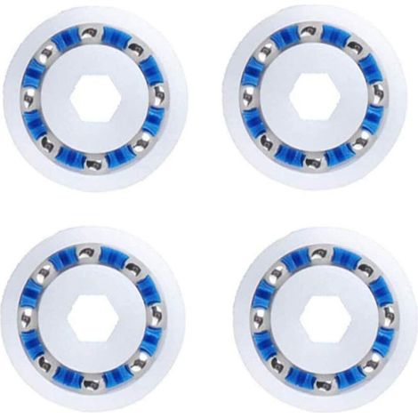 Satz mit 4 anpassbaren Kugellagern, kompatibel mit den Rädern der Polaris 360 380 3900 Sport Poolroboter (entspricht 9-100-1108)