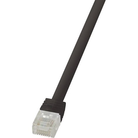Câble réseau LogiLink CAT6 U/UTP 20 m noir - CF2113U - [1x RJ45 mâle - 1x RJ45 mâle] (1/3)