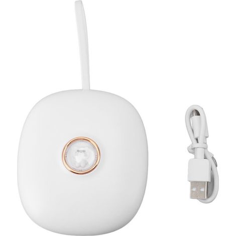 Eosnow Réveil numérique Portable LED, Rechargeable, 1200MAH, verrouillage pour enfants, trois niveaux réglables, répétition de vibration, pour sourds et muets (1/4)