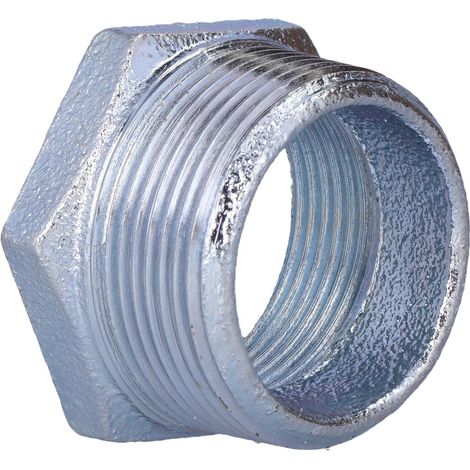 Reducción de tornillo y tuerca 6/4X5/4" galvanizada N4, NR 45, NR 241R (1/5)