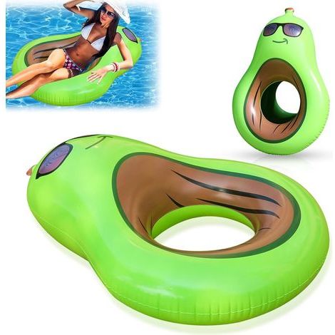 BouéE Gonflable Avocat, Avocat Flotteur Gonflable Adulte De Piscine, BouéE De Bain GéAnte, Pour La Piscine, La Plage Et Le Lac En éTé (1/5)