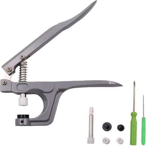 Pinzas De Presión - Para Botones De Presión T5 - Herramienta Manual Para Artesanía En Cuero Y Confección De Ropa - 1 Unidad (1/5)