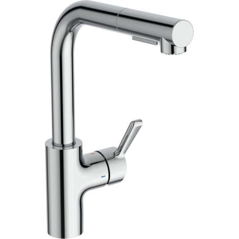 Ideal Standard Ceralife - Spültischarmatur mit herausziehbarer Brause, Chrom BE244AA (1/5)