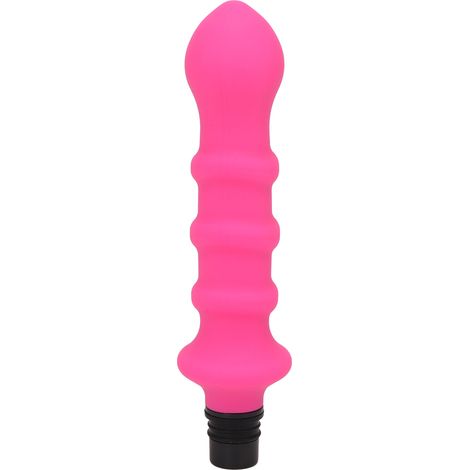 Tête de remplacement pour masseur Fascia, embout en silicone rose pour massage musculaire, calibre 18‑19mm (0.71‑0.75in) (1/5)