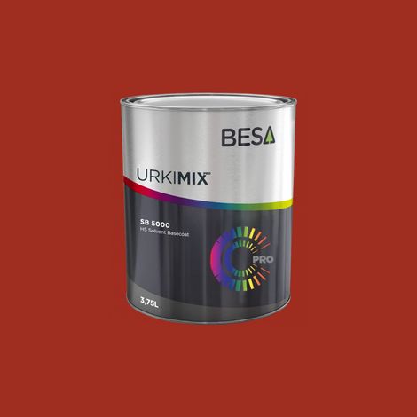 Pot de Peinture Polyuréthane / bi composant Pantone 484C  Satin - 1kg