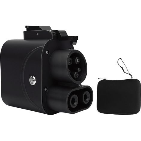 CCS2 to CCS1 Adapter High Efficiency 250A 1000V Fireproof Charging Connector with Carrying Case for Standard CCS1 Electric Vehicles (1/5)