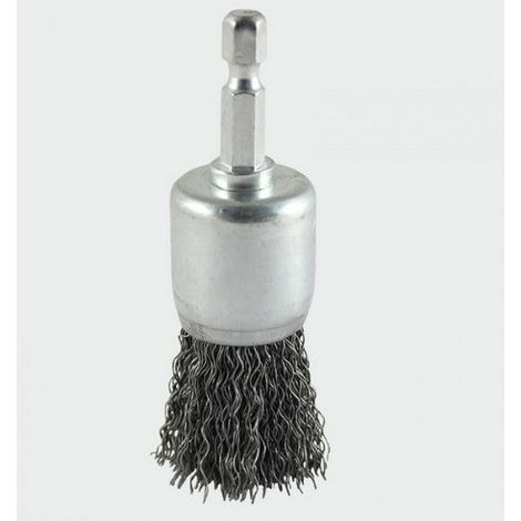 TIMCO Drill End Brush Crimped Steel Wire - 25mm (1/2)