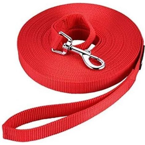 Laisse pour chien, laisse pour chien en nylon robuste et résistante aux intempéries (1/4)