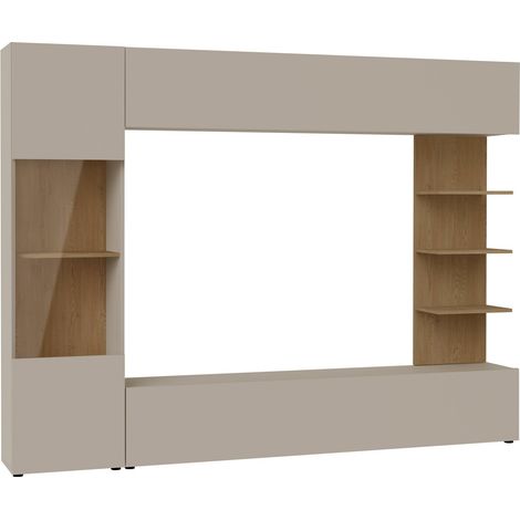 Conjunto de salón Comfivo 210, Cachemira + Roble (1/4)