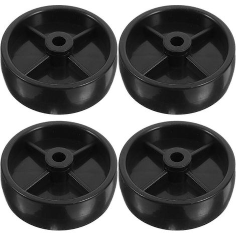 4 roulettes universelles pour chauffage de terrasse, support de rangement, roulettes de rechange robustes de 7,6 cm (3 pouces) (1/3)