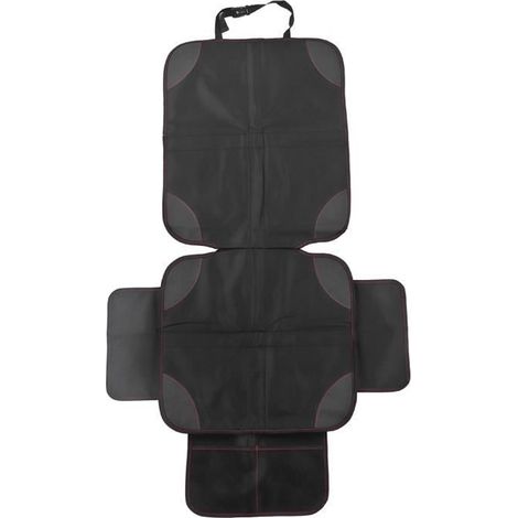 minifinker tapis de protection de siège de voiture minifinker protecteur de siège de voiture pour puericulture bebe Ligne rouge (1/4)