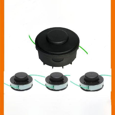 C2-2 Tête de rechange pour débroussailleuse & bobines pour Stihl FSA 56,1 tête de rechange pour débroussailleuse, 3 lignes de bobine (1/5)