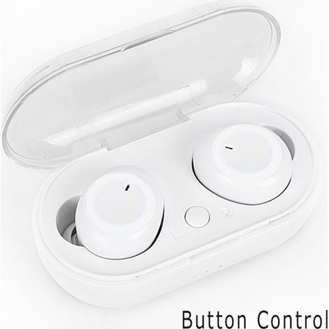Y50 Bluetooth-Kopfhörer Y50TWS2 Sport- und Outdoor-Kopfhörer 5.0 mit Ladecase Mini-Kopfhörer – Weiß – Inkl. Verpackung (1/3)