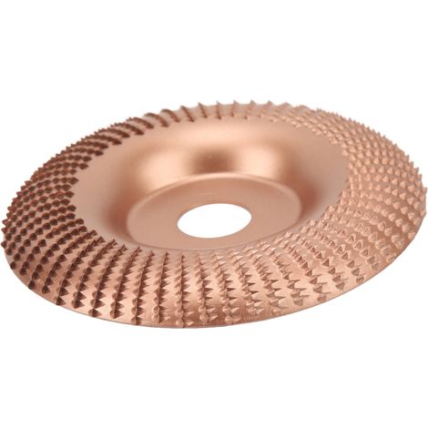 Disque de Sculpture sur Bois Durable et Précise - Meule de Façonnage pour Travaux Menuiserie en Or Rose (1/5)