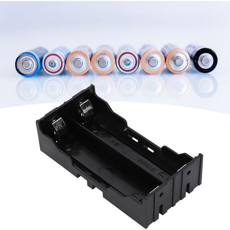 6er-Pack Batterieaufbewahrungsboxen mit je 2 Fächern zur Aufbewahrung von 2 Stück 3,7V 18650-Batterien (1/5)