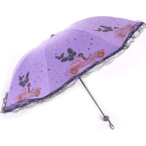 Parasol pliable, protection solaire UV, imperméable, compact et léger pour les voyages.-AquaForge (1/5)