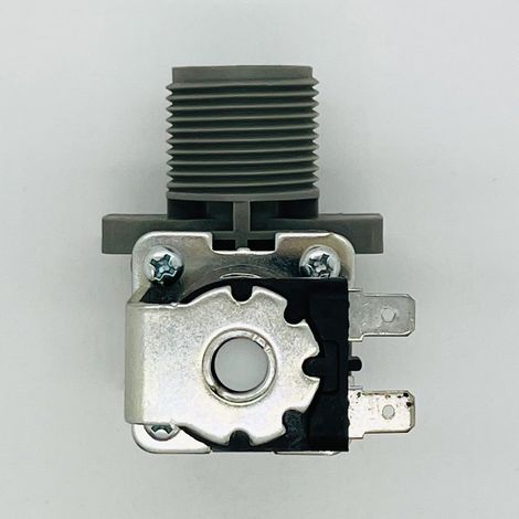 Électrovanne d'arrivée d'eau pour machine à laver FCD 270A compatible avec l'électrovanne d'arrivée d'eau originale Song Xia XQB65 pour machine à laver. (1/4)